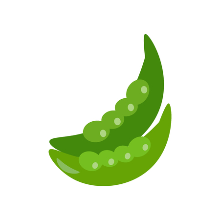 Peas icon vector isolated on white background, Peas transparent signのイラスト素材