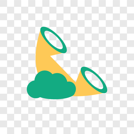 Phone call vector icon isolated on transparent background, Phone call logo conceptのイラスト素材