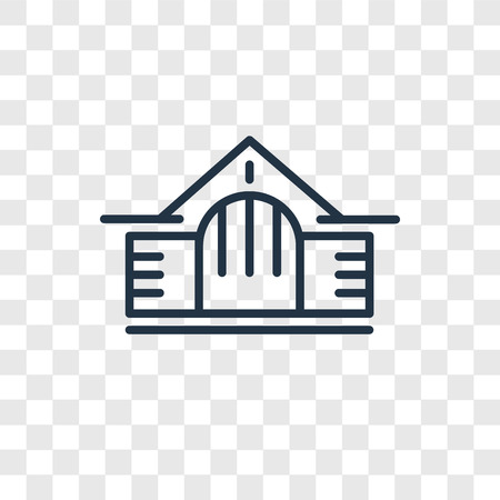 Banking vector icon isolated on transparent background, Banking logo conceptのイラスト素材