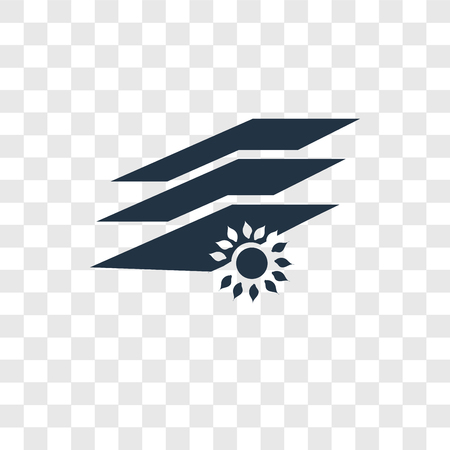 Layer vector icon isolated on transparent background, Layer transparency logo conceptのイラスト素材
