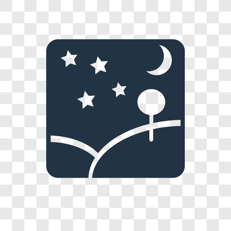 Picture vector icon isolated on transparent background, Picture transparency logo conceptのイラスト素材