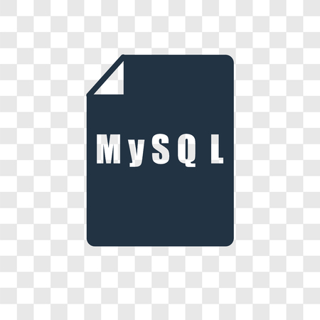 Vector of Mysql vector icon isolated on - ID:111617677 - Royalty Free ...