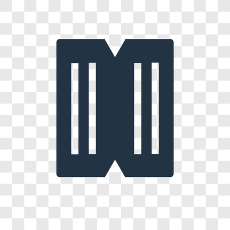 Material vector icon isolated on transparent background, Material transparency logo conceptのイラスト素材
