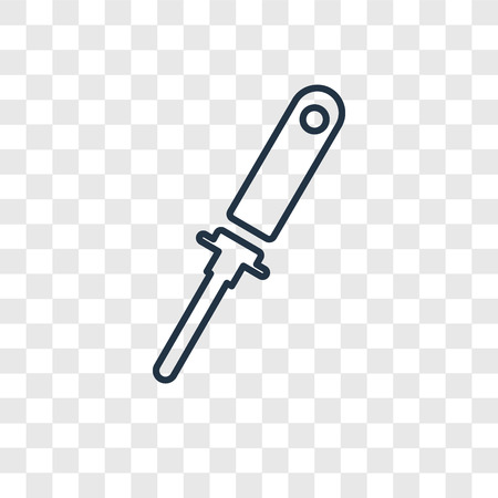 Tampon cleanin concept vector linear icon isolated on transparent background, Tampon cleanin concept transparency concept in outline styleのイラスト素材