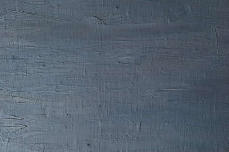 blue oil paint on canvasの写真素材