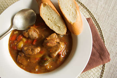goulash soupの写真素材