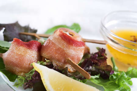 bacon appetizersの写真素材