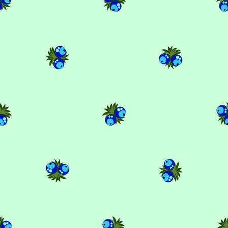 Seamless pattern of berries, flowers . Hand drawn floral ornament. Design for textile, paper,...