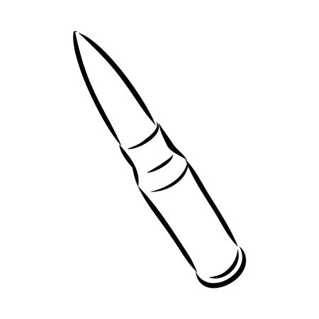 Bullet. Doodle style bullet vectorのイラスト素材