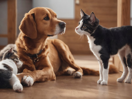 illustration - Pet adoption and fostering-generated by aiの素材