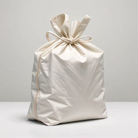 Versatile Plain Cotton Bag for Eco-Friendly Bamboo Packaging - generated by aiの素材