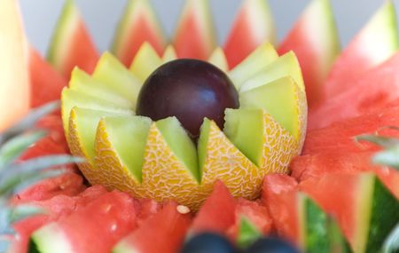 Fruit decorationの写真素材