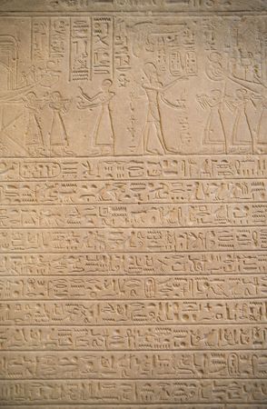 Egyptian hieroglyphs