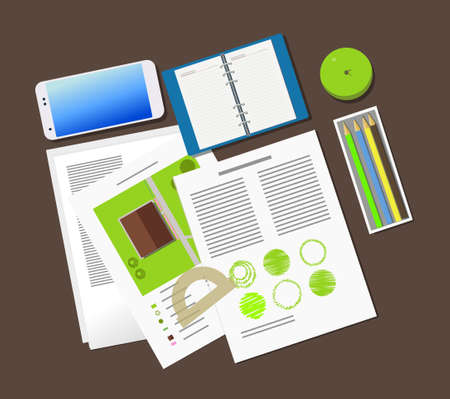 landscape projectのイラスト素材