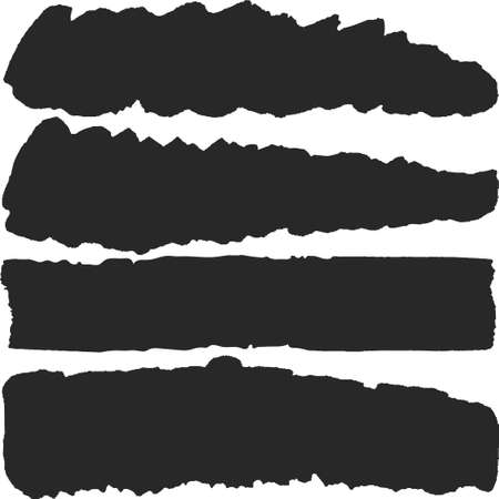 ink stain isolated on white backgroundのイラスト素材