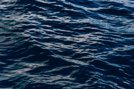 Sea Water Splash Texture, Waves on Ocean Surface, Pattern Background Designの写真素材