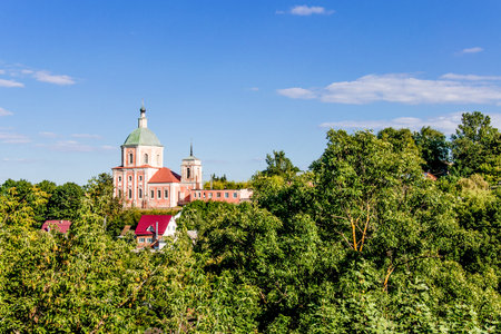 Orthodox Church of Saint George the Victorious religion temple in Smolensk, Russia