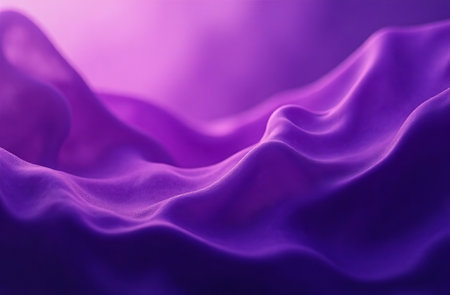 AI Generative Abstract futuristic background, moving neon color wavesの素材