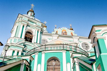 Smolensk, Russia, 22 August 2015, Epiphany Cathedral orthodox religious temple