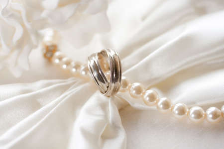 Wedding ringsの写真素材
