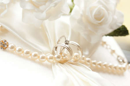 Wedding ringsの写真素材