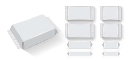 paper packaging for your design and brandのイラスト素材