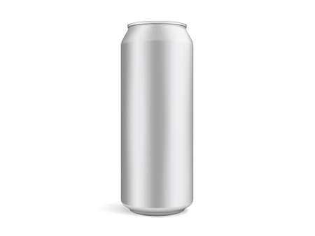 beer can isolated on white background vector mock up templateのイラスト素材