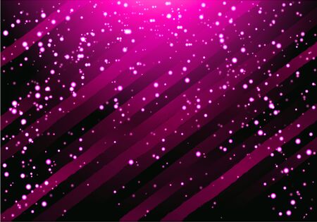 Vector abstract glamour background with diagonal lines and strips. Shiny violet backdrop.のイラスト素材