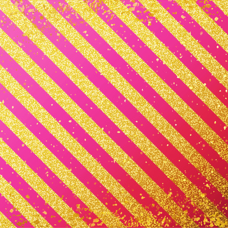 Vector abstract glamour background with diagonal lines and strips.のイラスト素材