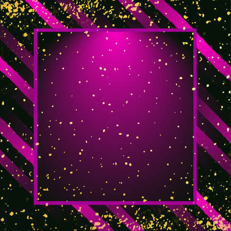 Vector abstract glamour background with diagonal lines and strips.Vector luxury background for certificate, gift,voucher, discount, invitation,wedding card.のイラスト素材