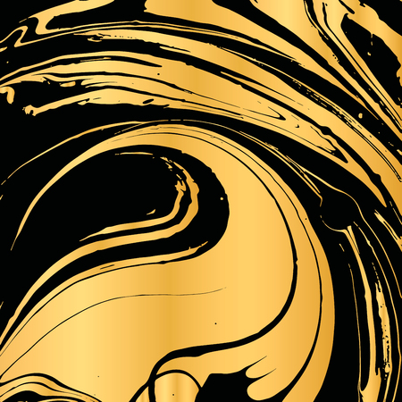 Vector design template for party, invitation, web, banner, birthday, wedding, business card Abstract golden backgroundのイラスト素材