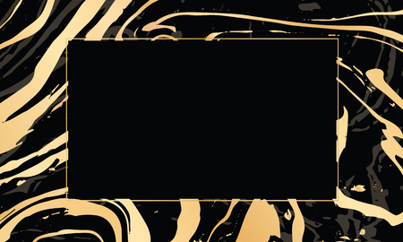 Abstract hand drawn golden background.のイラスト素材