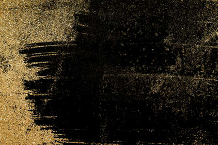 Luxury texture with gold distressed elements,の写真素材