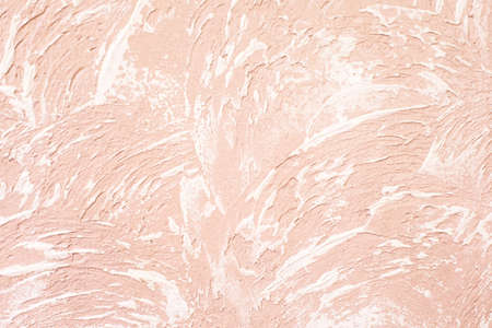 Pink stucco durface. Wall abstract background.の写真素材