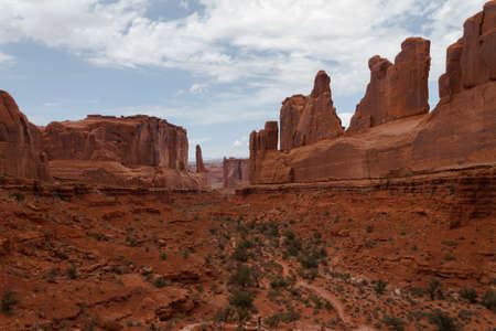 Arches National Parkの写真素材