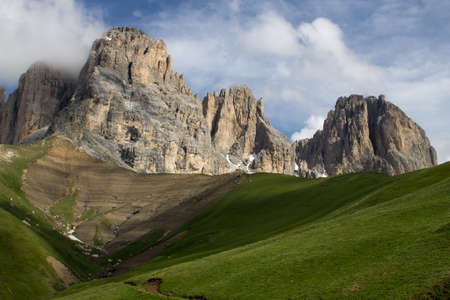 Dolomites viewの写真素材