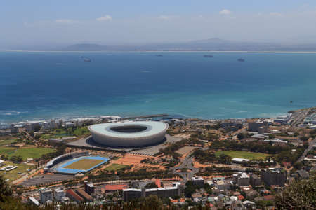 A view of Greepoint stadium, made for FIFA 2010, Cape Townの写真素材