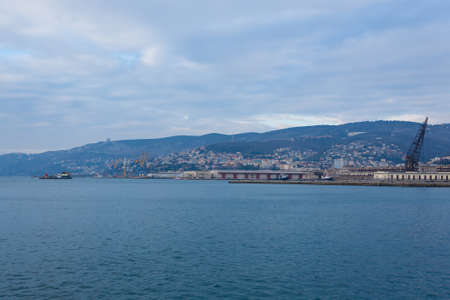 Port of Trieste, Italyの写真素材