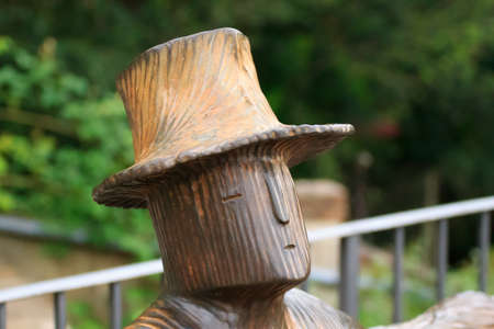 Tolon's sculpture from Rose Garden, Florence, Italyの写真素材