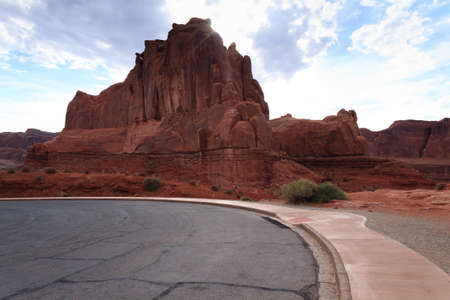 Red Desert panorama from Arches National Park, Utah, USA.