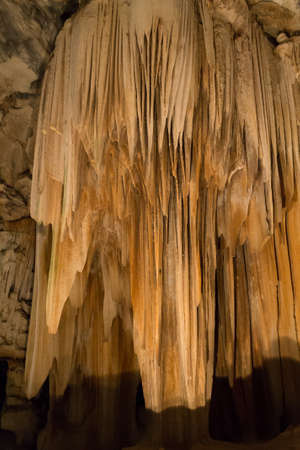 Inside view of Cango Caves in Oudtshoorn South Africa. African landmark. Travel destinationの写真素材