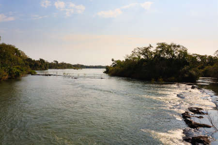 Landscape from Iguazu Falls National Park, Argentina. World heritage site. South America Adventure travelの写真素材