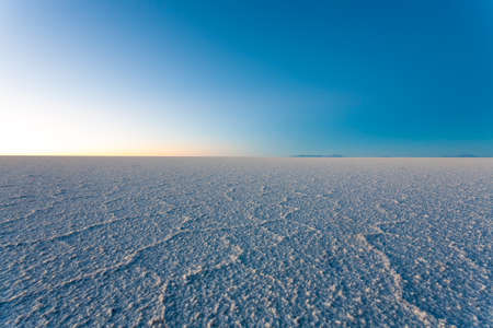 Salar de Uyuni, Bolivia. Largest salt flat in the world. Bolivian landscapeの写真素材