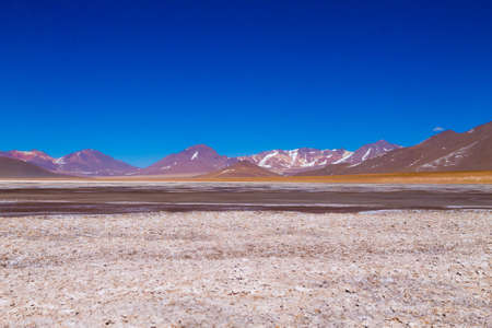 Bolivian mountains landscape,Bolivia.Andean plateau view