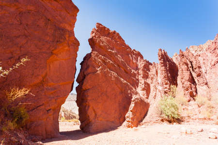 Bolivian canyon near Tupiza,Bolivia.Quebrada de Palmira,Duende canyon