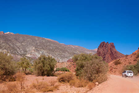 Bolivian canyon near Tupiza,Bolivia.Quebrada Seca,Duende canyonのeditorial素材