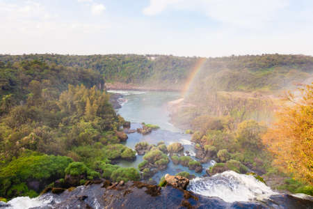 Landscape from Iguazu Falls National Park, Argentina. South America Adventure travelの写真素材