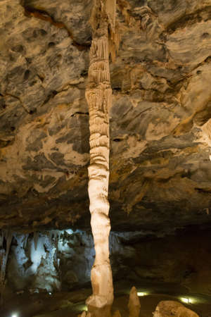 Inside view of Cango Caves in Oudtshoorn South Africa. African landmark. Travel destinationの写真素材