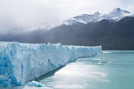 Perito Moreno glacier view, Patagonia landscape, Argentina. Patagonian landmarkの写真素材