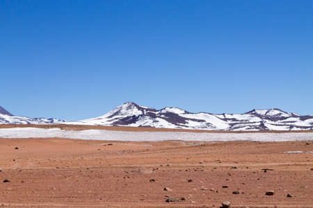 Bolivian mountains landscape,Bolivia.Andean plateau viewの写真素材